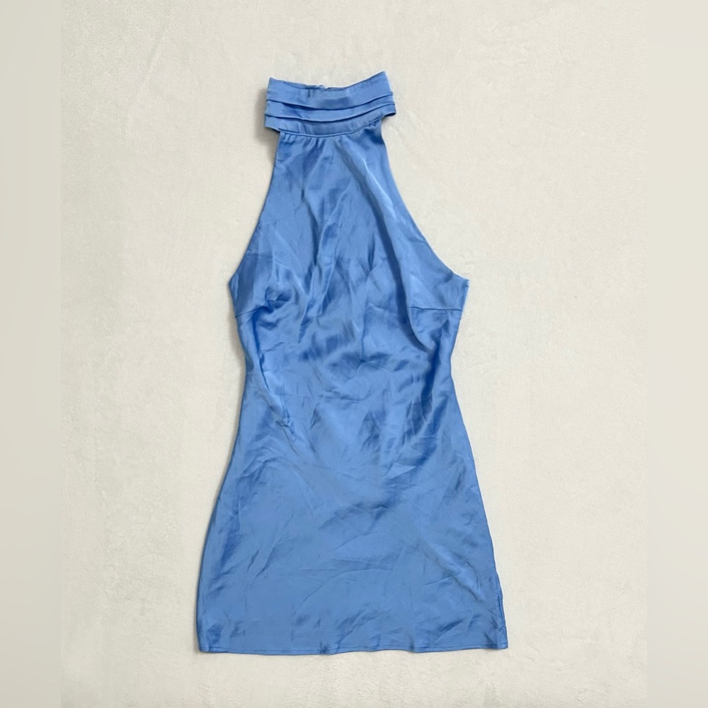 New Princess Polly ‘Take Me Back’ Halter Backless Mini Dress